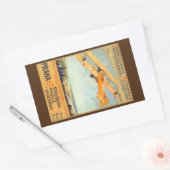 Sticker Rectangulaire Praha ~ Franco Roumanie (Enveloppe)