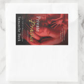 Sticker Rectangulaire Pratique privée par Samanthe Beck (Sac)