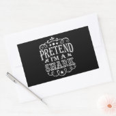 Sticker Rectangulaire Pretend Poison de Shark (Enveloppe)