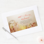 Sticker Rectangulaire Prêtre, 50e anniversaire de la bénédiction de l'or (Enveloppe)