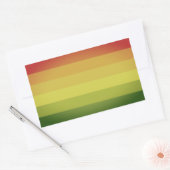 Sticker Rectangulaire Pride Hermaphrodite (Enveloppe)