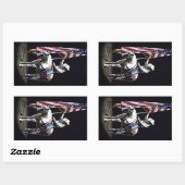 Sticker Rectangulaire Prières Stampede (Feuille)