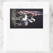 Sticker Rectangulaire Prières Stampede (Sac)