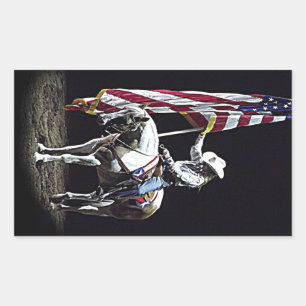 Sticker Rectangulaire Prières Stampede