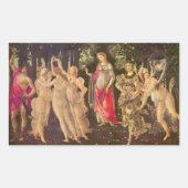 Sticker Rectangulaire Primavera, Allégorie du Printemps de Sandro Bottic (Devant)