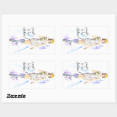 Sticker Rectangulaire Pris dans ses Clutch ! (Feuille)