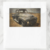 Sticker Rectangulaire Prise en charge internationale (Sac)