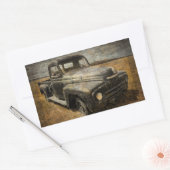 Sticker Rectangulaire Prise en charge internationale (Enveloppe)