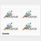 Sticker Rectangulaire ProCreature Autocollants, rectangulaires (Feuille)