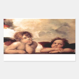 STICKER RECTANGULAIRE PRODUITS ANGELS RÉFLÉCHIS