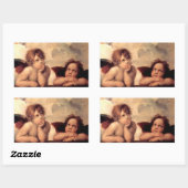 STICKER RECTANGULAIRE PRODUITS ANGELS RÉFLÉCHIS (Feuille)