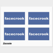 Sticker Rectangulaire profil (Feuille)