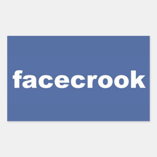 Sticker Rectangulaire profil (Devant)