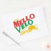 Sticker Rectangulaire Profitez de Mello Velo (Enveloppe)