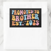Sticker Rectangulaire Promu À Frère Est. III 2025 (Sac)