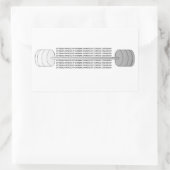 Sticker Rectangulaire Propriété extrême par Jocko Willink (Sac)