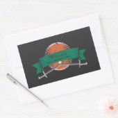 Sticker Rectangulaire Prov. 27:17 Iron Sharpens Fer (Enveloppe)