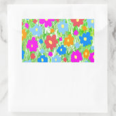 Sticker Rectangulaire PuissanceFleurGrass (Sac)