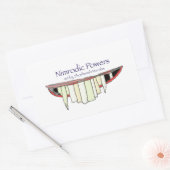 Sticker Rectangulaire Puissances nimrodiques : Art de Shoshanah Marohn f (Enveloppe)