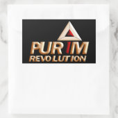 Sticker Rectangulaire Purim (Sac)