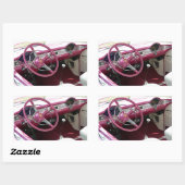 Sticker Rectangulaire Purple Chevy Bel Air (Feuille)