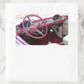 Sticker Rectangulaire Purple Chevy Bel Air (Sac)