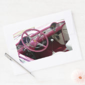 Sticker Rectangulaire Purple Chevy Bel Air (Enveloppe)