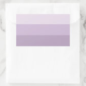 Sticker Rectangulaire Purple Ombre rayé (Sac)
