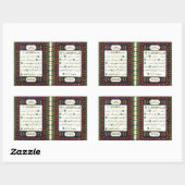 STICKER RECTANGULAIRE QUARAN (Feuille)
