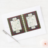 STICKER RECTANGULAIRE QUARAN (Enveloppe)