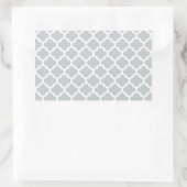 Sticker Rectangulaire Quatrefoil Lattice Trellis (Sac)