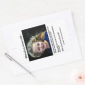 Sticker Rectangulaire Que direz-vous à votre enfant ? (Enveloppe)