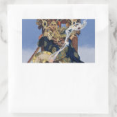 Sticker Rectangulaire Queen Maeve Warrior Princess Imaginaire Art (Sac)