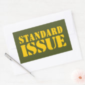 STICKER RECTANGULAIRE QUESTION STANDARD (Enveloppe)