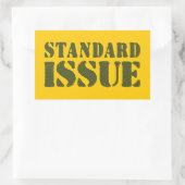 STICKER RECTANGULAIRE QUESTION STANDARD (Sac)
