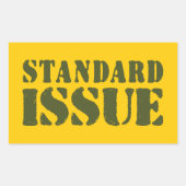 STICKER RECTANGULAIRE QUESTION STANDARD (Devant)