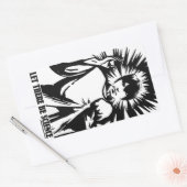 Sticker Rectangulaire Qu'il y ait la science (Enveloppe)