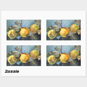 Sticker Rectangulaire Quinces 2011 (Feuille)