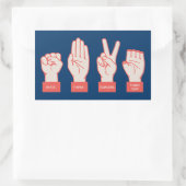 STICKER RECTANGULAIRE R-P-S-TS (Sac)