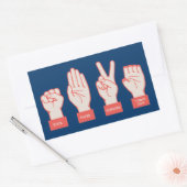 STICKER RECTANGULAIRE R-P-S-TS (Enveloppe)