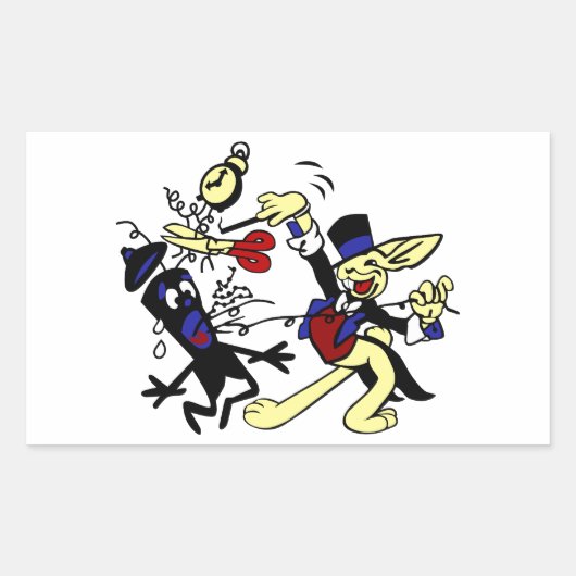 Sticker Rectangulaire Rabbit EOD 2ème guerre mondiale (Devant)