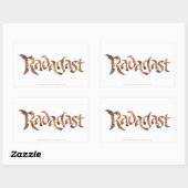 Sticker Rectangulaire RADAGAST™ Nom Texté (Feuille)