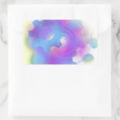 Sticker Rectangulaire Radicalement Augmenté Abstrait (Sac)