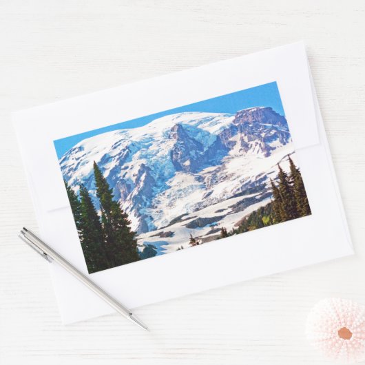 Sticker Rectangulaire Rainier P7350 (Enveloppe)