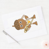 Sticker Rectangulaire Rainure trombone (Enveloppe)