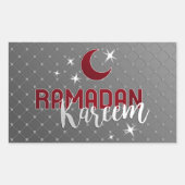 Sticker Rectangulaire Ramadan (Devant)