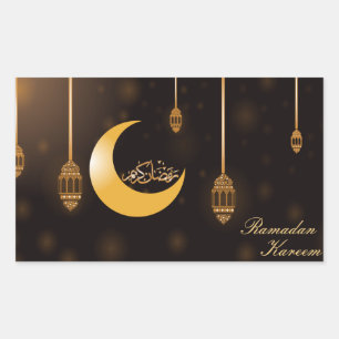 Sticker Rectangulaire Ramadan