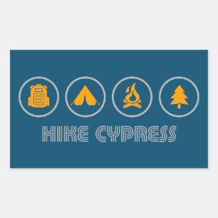 Sticker Rectangulaire Randonnée Parc provincial Cypress