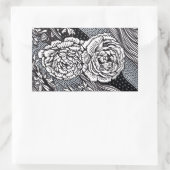 Sticker Rectangulaire Ranunculus (Sac)