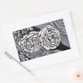 Sticker Rectangulaire Ranunculus (Enveloppe)